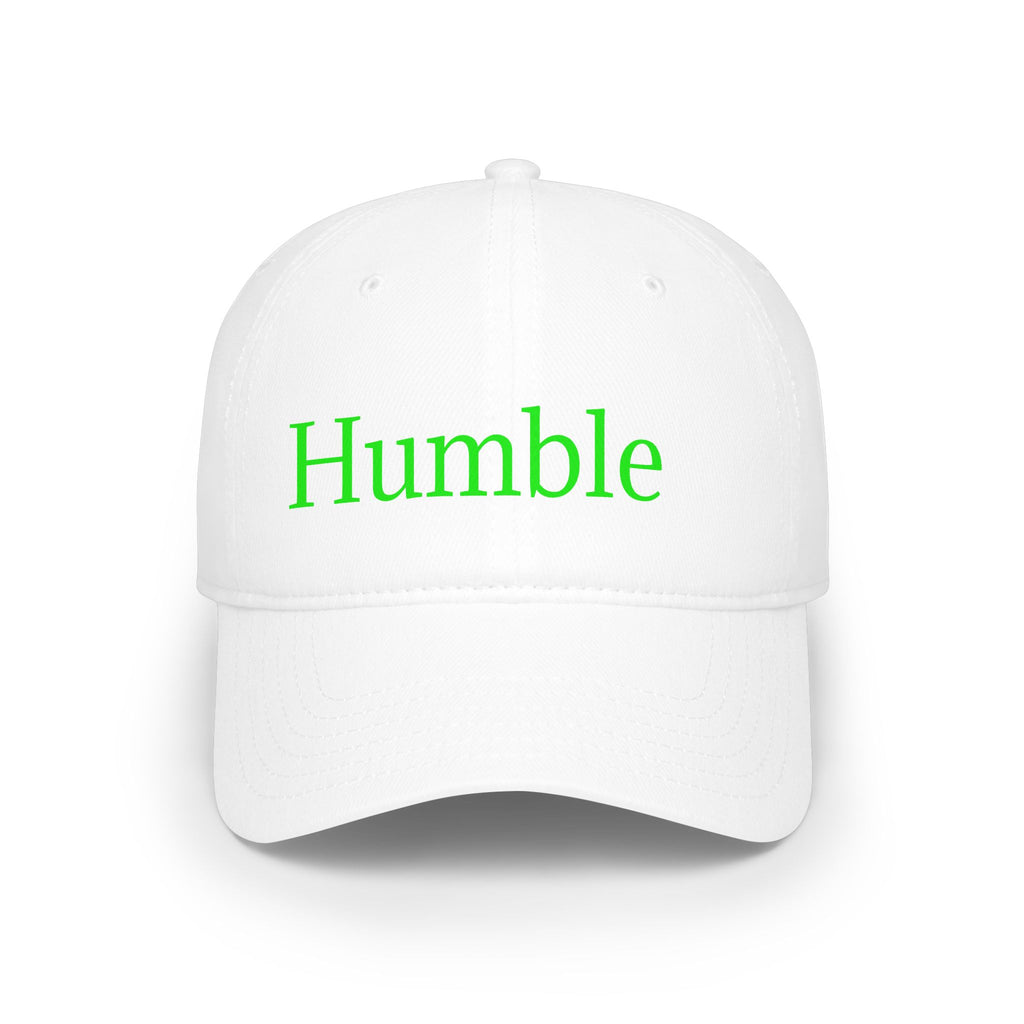 Humble Embroidered Cap — Low Profile Baseball Hat