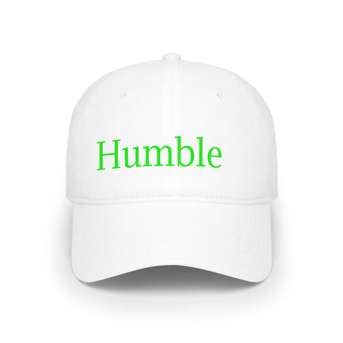 Humble Embroidered Cap — Low Profile Baseball Hat