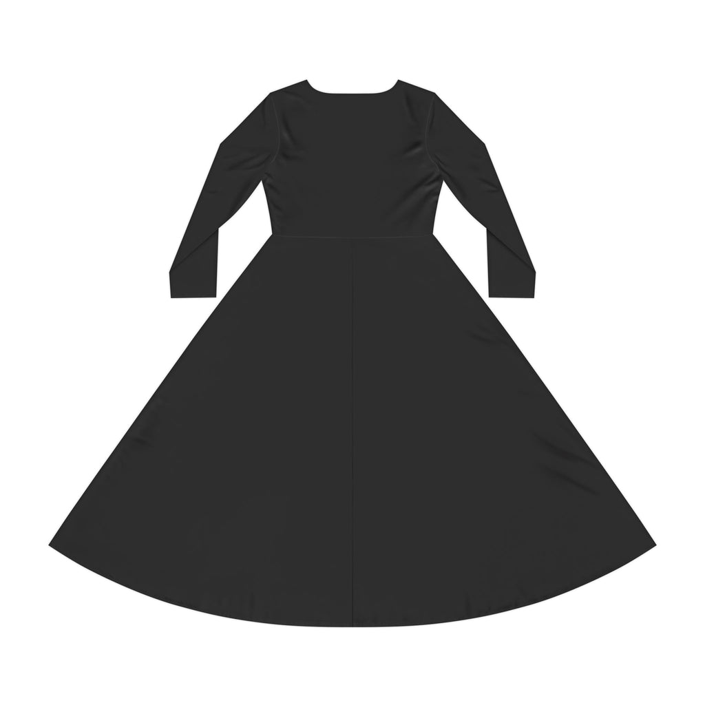Legacy Never Stops Dance Dress — Long Sleeve Performance Maxi