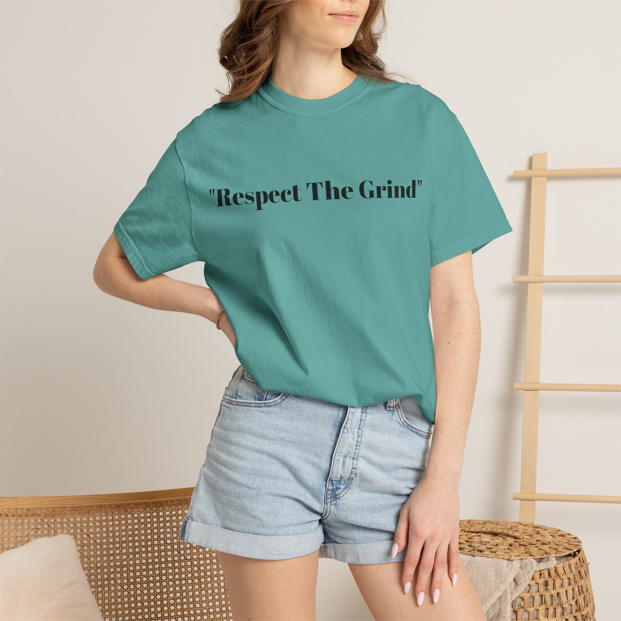 Respect The Grind T-Shirt — Motivational Casual Tee
