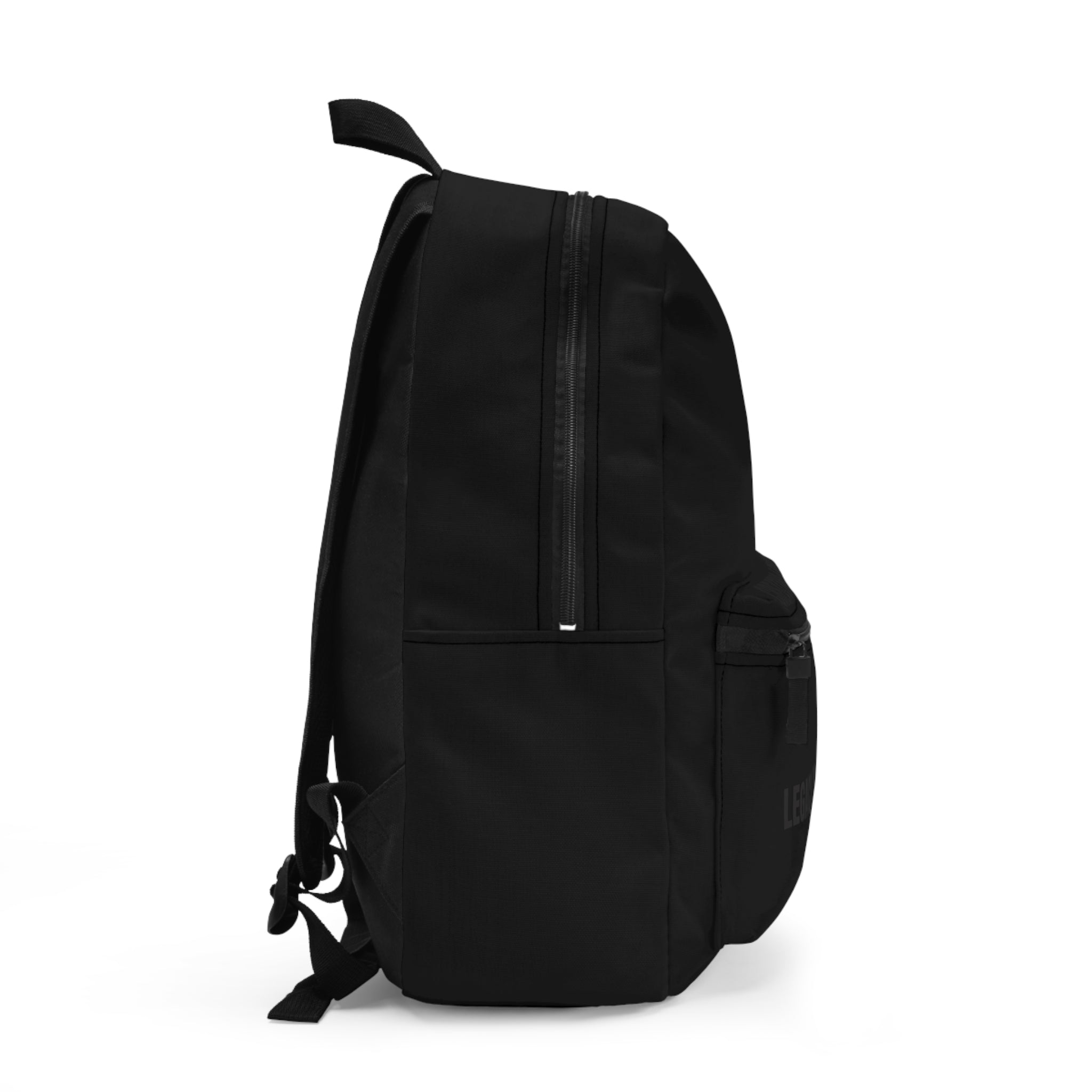 Legacy In The Making Backpack — Minimalist Black Daypack for Students & Commuters